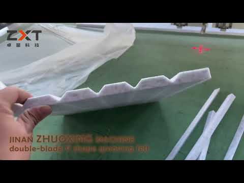 double-blade felt grooving one-stop automatic groove machine high speed