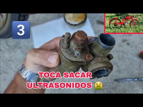 3 🤮 MOTO GUZZI HISPANIA 65 😵 LIMPIAR CARBURADOR ULTRASONIDOS