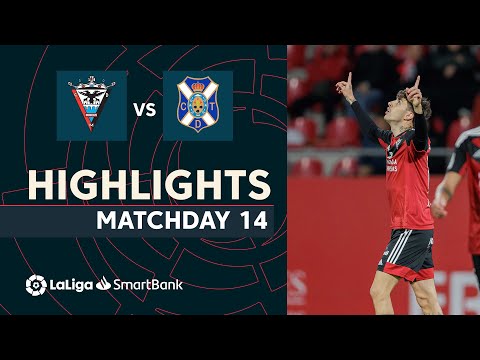 Resumen de CD Mirandés vs CD Tenerife (1-0)
