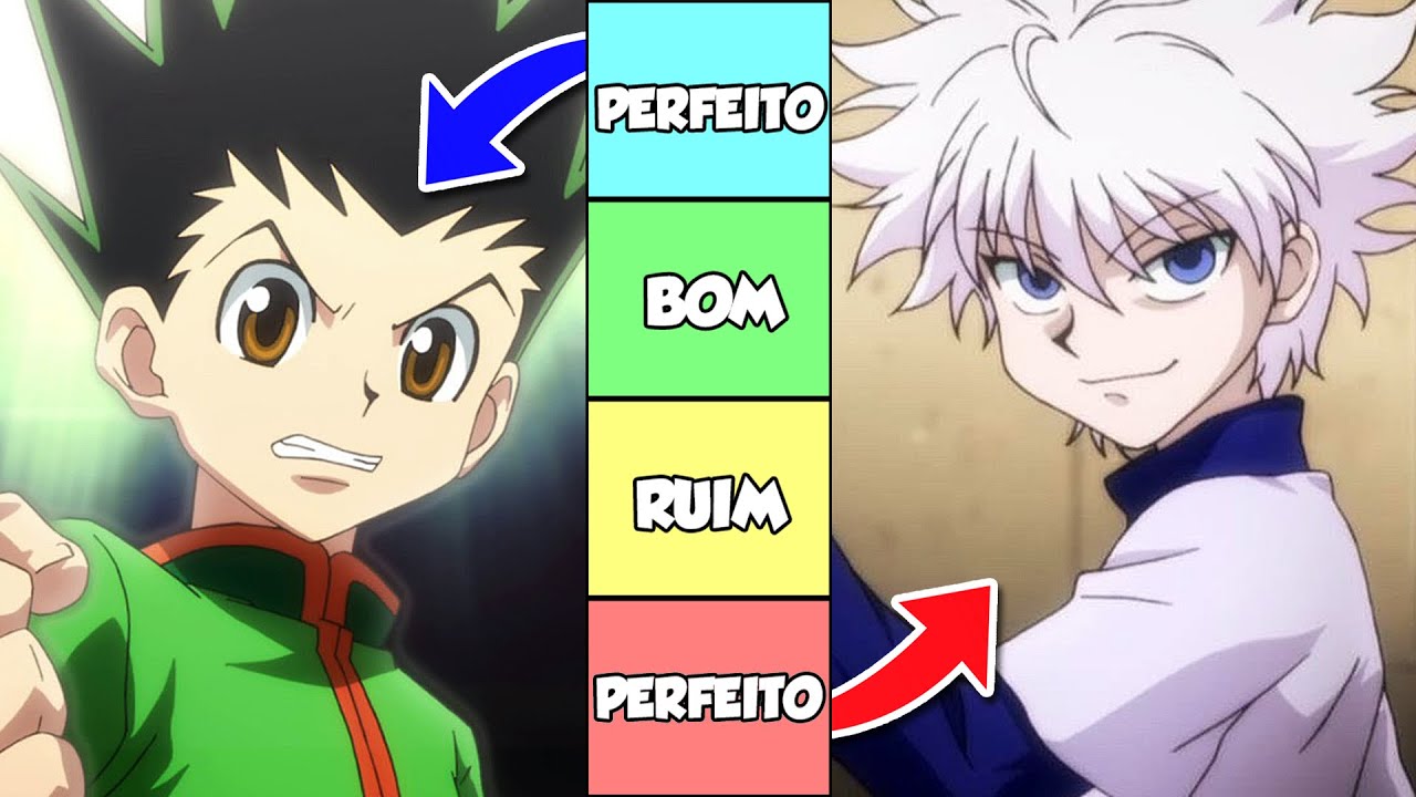 Avaliando TODOS os Personagens de Hunter x Hunter (Tier List)