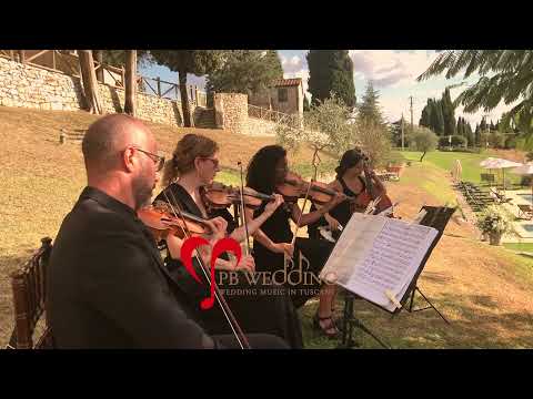 Quartetto d'Archi , pop ceremony and entertainment.PB Wedding Music in Tuscany