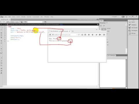 Php Tutorial 26 How To Using String With Php Programming