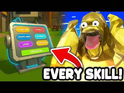 Unlocking EVERY SKILL UPGRADE in Animal Company! (Animal Company VR)
