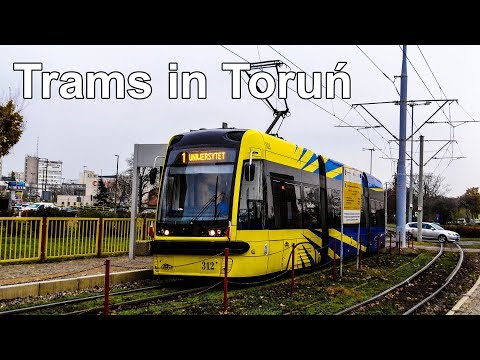🇵🇱 Trams in Toruń / Torun - Tramwaje w Toruniu (2019)