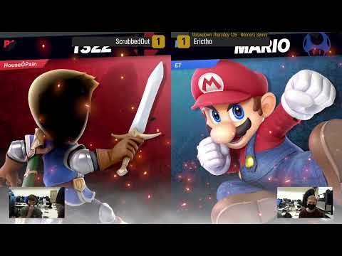 Throwdown Thursday 135 - Winners Semis - ScrubbedOut (Mii Sword Fighter) vs EricTho (Mario)