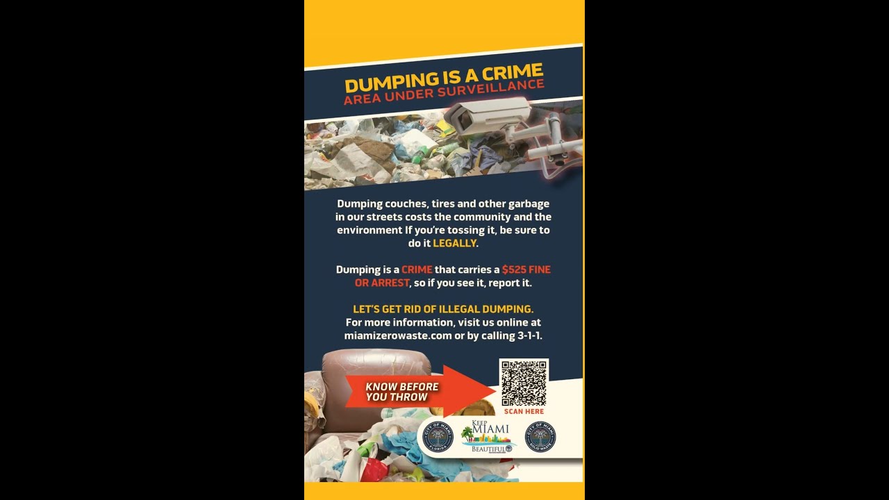 Illegal dumping is a crime 🚫