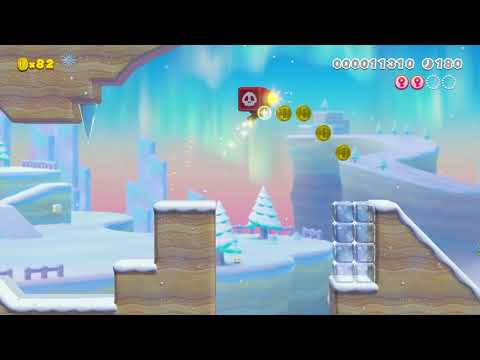 Winter Wonderland by Lunα 🍄 Super Mario Maker 2 #alg
