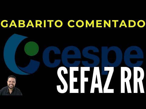 SEFAZ RR - BORA VER O GABARITO COMENTADO DAS 30 QUESTÕES DE LEGISLAÇÃO TRIBUTÁRIA ESTADUAL