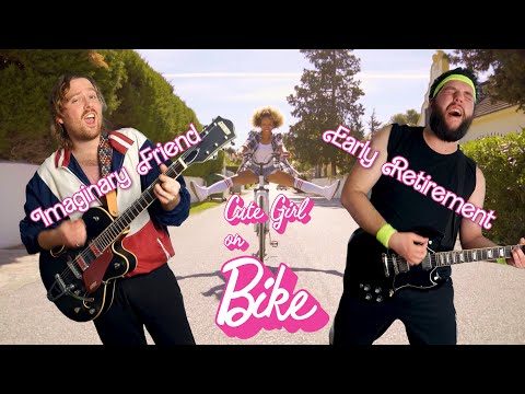 Imaginary Friend & Early Retirement - Cute Girl on Bike (Official Music Video)
