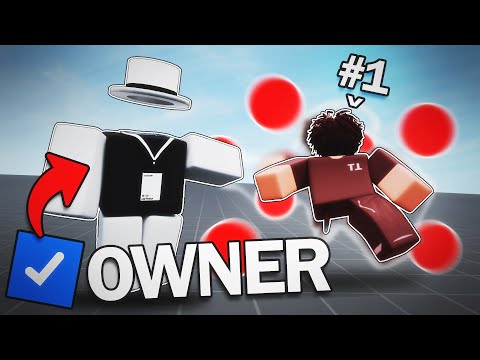 Also habe ich ein 1-gegen-1 gegen den BESITZER von Blade Ball gespielt. (Er hat mich gesperrt)