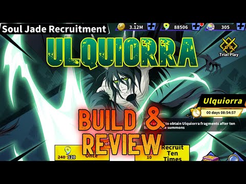 Ulquiorra Build and Character Review! BLEACH Immortal Eternal Soul
