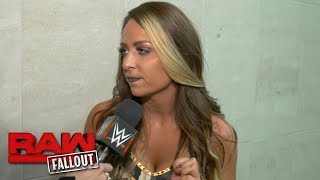 Emma predicts the upset of the century at WWE TLC: Raw Fallout, Oct. 16, 2017