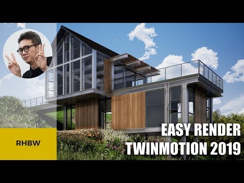 Easy Render with Twinmotion 2019 Video
