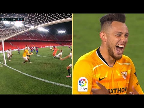 Lucas Ocampos Is Both Forward &GoalKeeper  | He scores & Makes Winning Save In The Last Minute