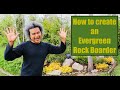 How to Create an Evergreen Rock Boarder