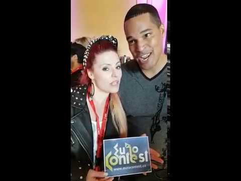 Valentina Monetta and Jimmie Wilson