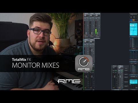 TotalMix FX for Beginners -  Monitor Mix