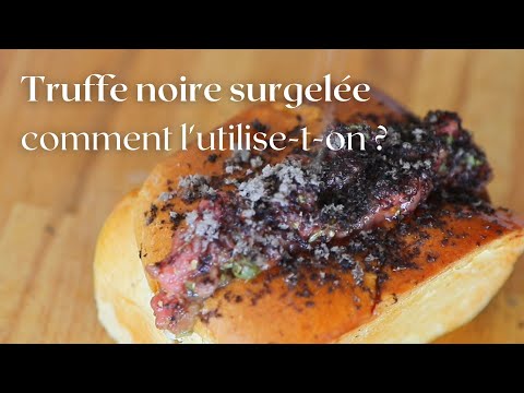 Truffe Noire Congelée: conselhos de utilização
