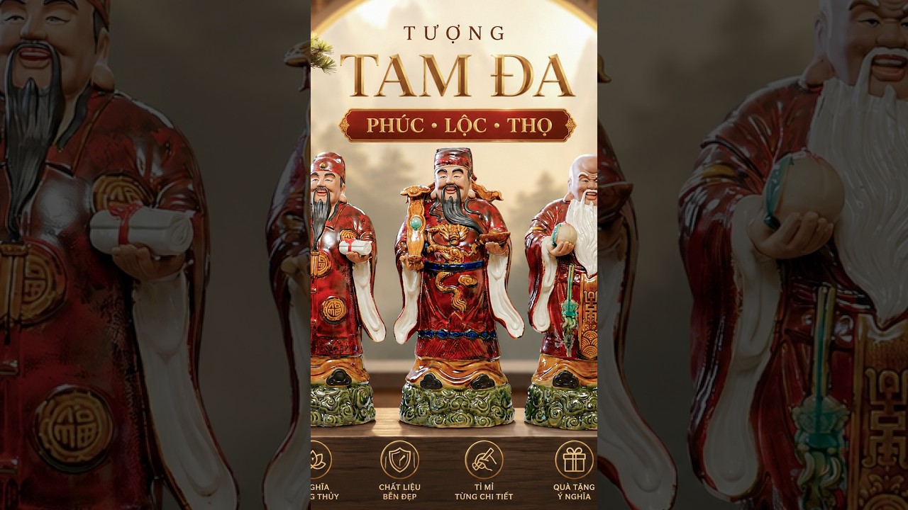 Bộ Tượng Tam Đa Hoả Biến