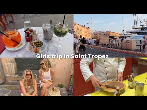 euro summer begins | girls trip in saint tropez
