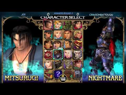 [Soul Calibur 2] Jer (Mitsurugi) vs CrimsonBattousai (Nightmare) Winners Round 3
