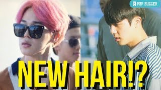 BTS Spotted With All New Hair Colors At The Airport For Their Comeback