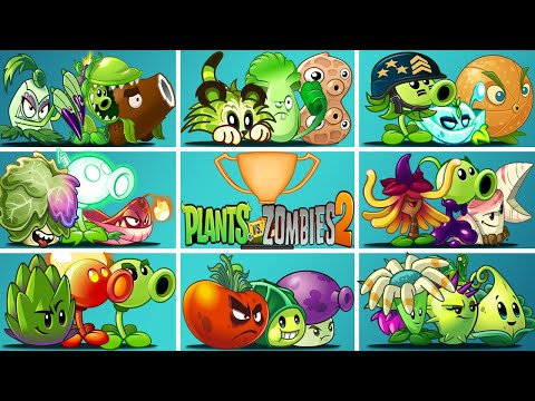 PvZ 2-Tournament-8 Best Team Plants Maxl Level-That Team Plant Will Win?