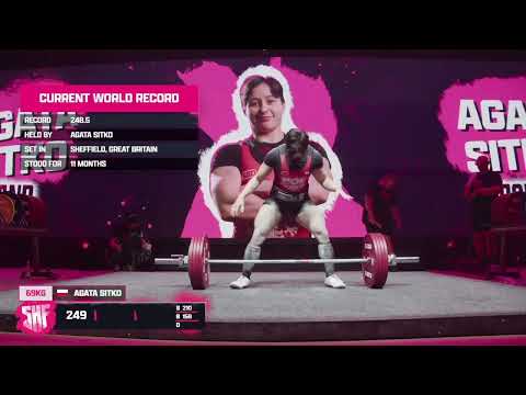 AGATA SITKO | SHEFFIELD 2025 CHAMPION | 628kg 1384lbs