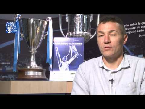 #HomenajeACáceres - Xavi Aguado pide una Romareda llena 10/11/2013