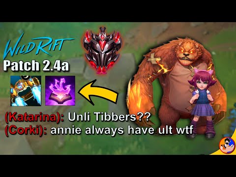 Best Annie build | Very short 4th skill cooldown | WILD RIFT SEASON 3 Patch 2.4a
