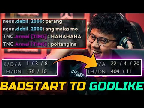 BAD START TO MVP - ARMEL 11KMMR GODLIKE MID