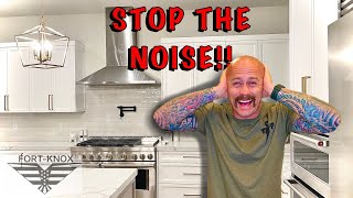 How To Stop Noisy Vent Hood From Flapping In The Wind | Loud Exhaust Backdraft Fix for Windy Days