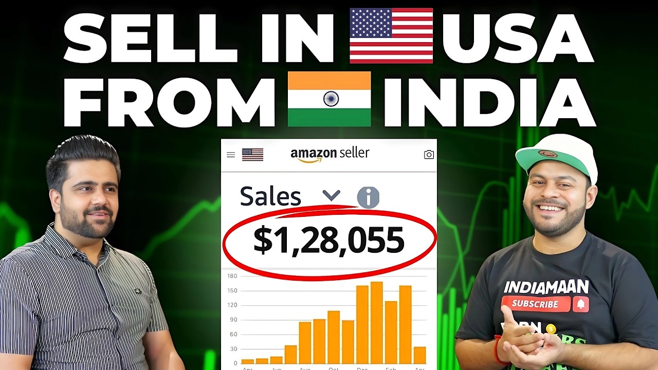 How to Sell on Amazon USA from India🇮🇳 | Amazon FBA Course For Beginners @Indiamaan