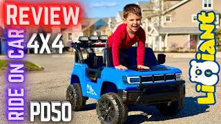 LIGIANT Ride On Car PD50 Blue Jeep - Full Review