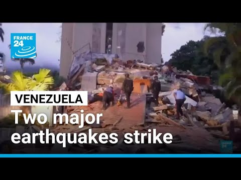 State of emergency declared as two major earthquakes strike Venezuela