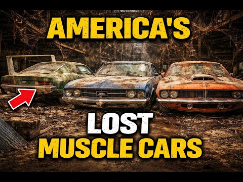 America’s Lost Muscle Cars: The Untold Stories Behind Legendary Barn Finds
