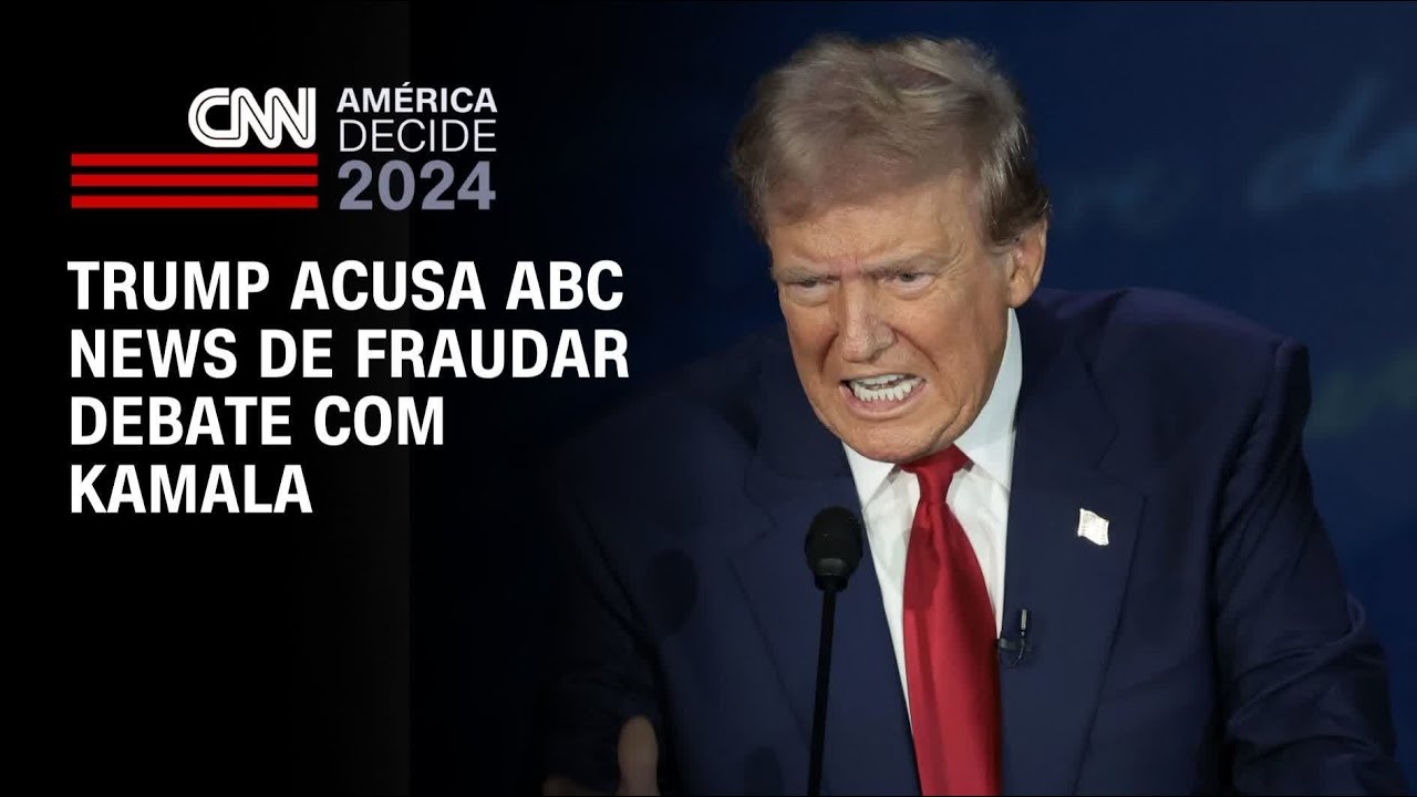 Trump acusa ABC News de fraudar debate com Kamala | CNN ARENA
