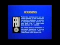 LaserVision FBI Warning Walt Disney Home Entertainment Logo 1981 1982