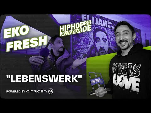 EKO FRESH für LEBENSWERK ausgezeichnet: Neue Ära, Nerdtum, Träume & "Elijah" | powered by Citroën