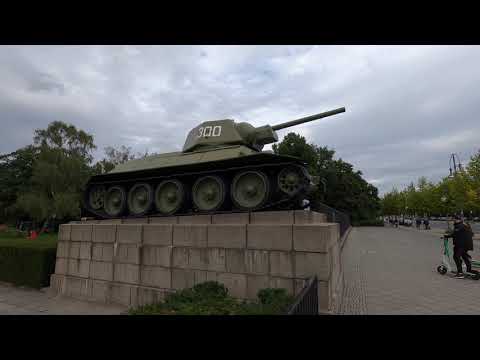 T34 Soviet tank FIRST to enter Berlin during the Battle of Berlin (WWII)
