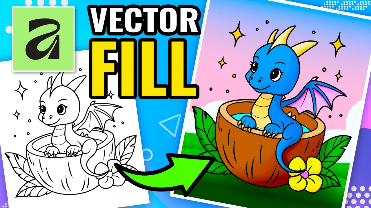 Vector Flood Fill Tool - Tutorial for Affinity