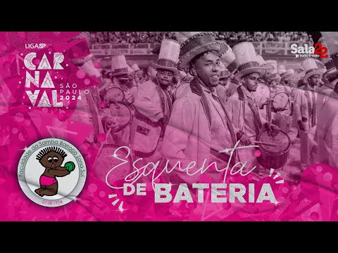 BARROCA ZONA SUL 4K - ESQUENTA DE BATERIA | CARNAVAL 2024 - LIGA-SP