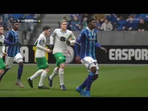 Djurgårdens IF vs Hammarby IF - 2-0 - Allsvenskan (Fifa 16, Career Mode)