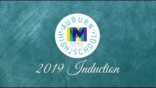 Auburn High School 2019 Tri-M Induction
