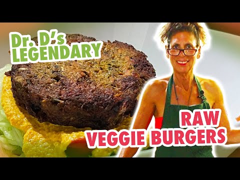 How to Make Raw Vegan Veggie Burgers! With Shari Leiterman