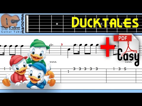 DuckTales Theme Guitar Tab