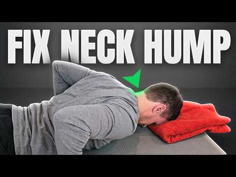 Part of a video titled How To Get Rid Of A Neck Hump For Good! (Doctor-Approved) - YouTube
