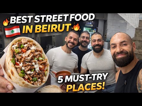 I Tried Beirut’s BEST Street Food – 5 Places in 1 Hour! 🇱🇧🔥