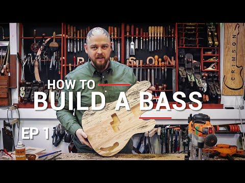 Ep 1 - Shaping the Body - How to Build a P-style Bass Guitar