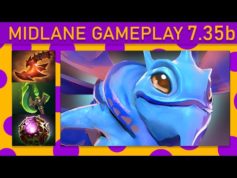 ⭐Puck 20+ Kills! Mid Gameplay 7.35b - Dota 2 Top MMR